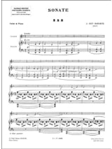 Sonate en ré mineur - Joseph-Guy Ropartz - Partition - Violon